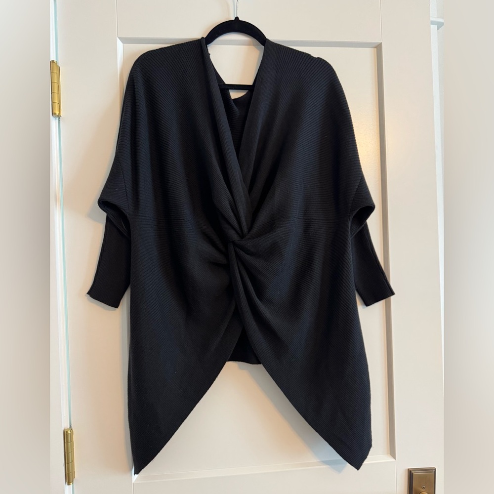 EUC! 1. State BLACK Sylvia Ribbed Sweater